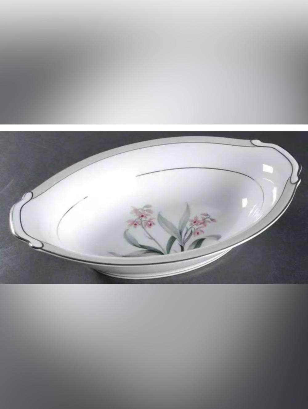 Set Of 2 10" Oval Vegetable Bowl Everglade by HALSEY